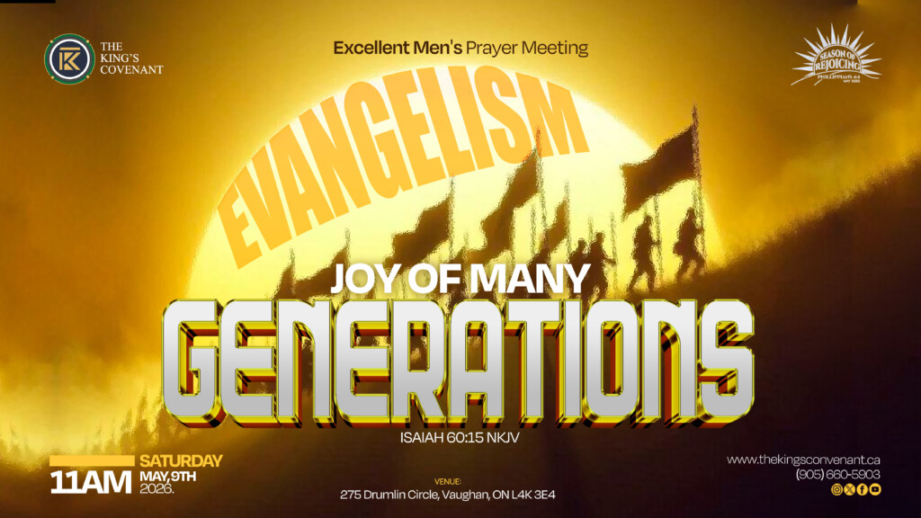 018 TKC Excellent Men Joy Of Many Generations SCR