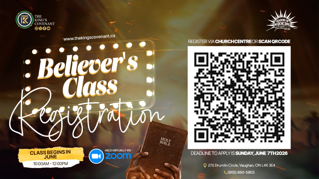 017 TKC Believer_s Class Registration June SCR
