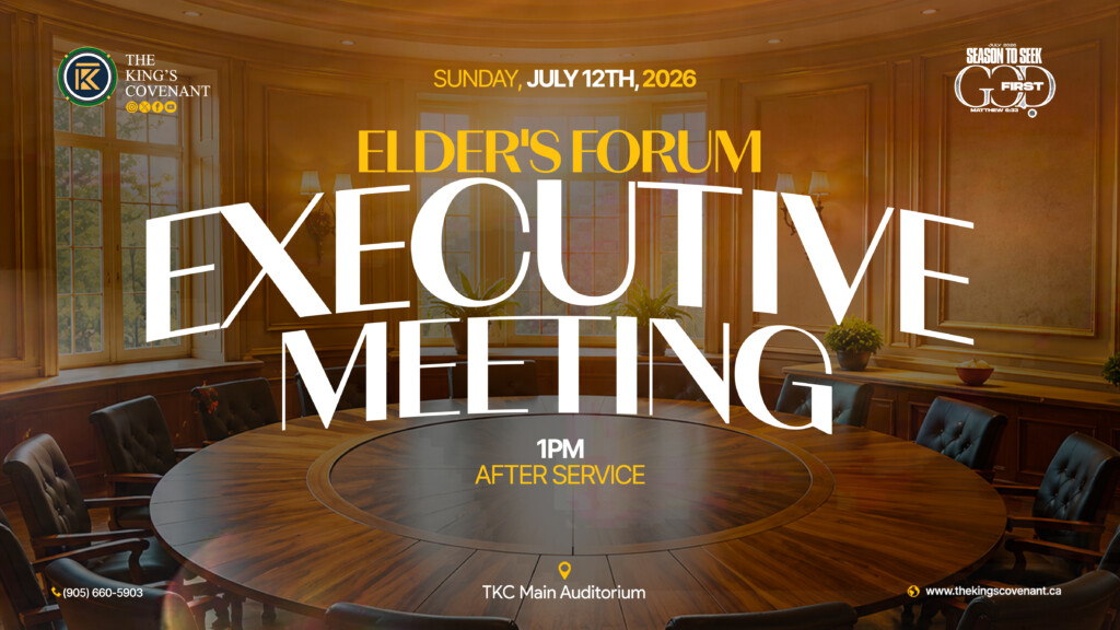 018 TKC Elders Forum Executive July SCR