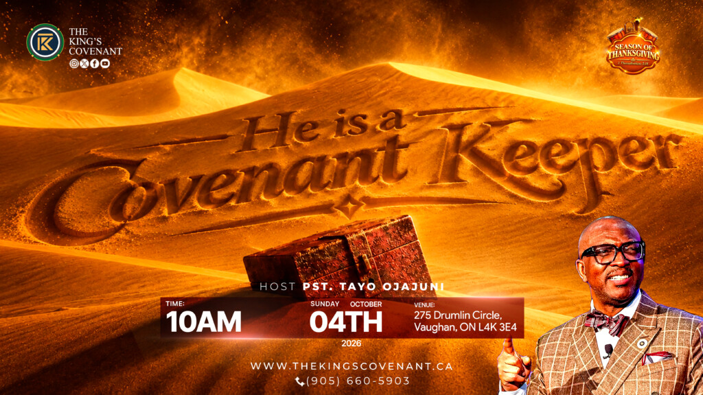 006 TKC He is a Covenant Keeper SCR